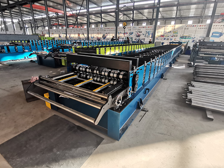 Floor Decking Sheet Roll Forming Machine