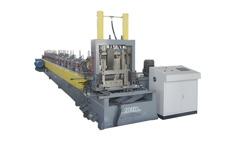 Automatic C Z two in one purlin roll forming machine