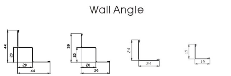 Section angle wall light steel frame roll forming machine