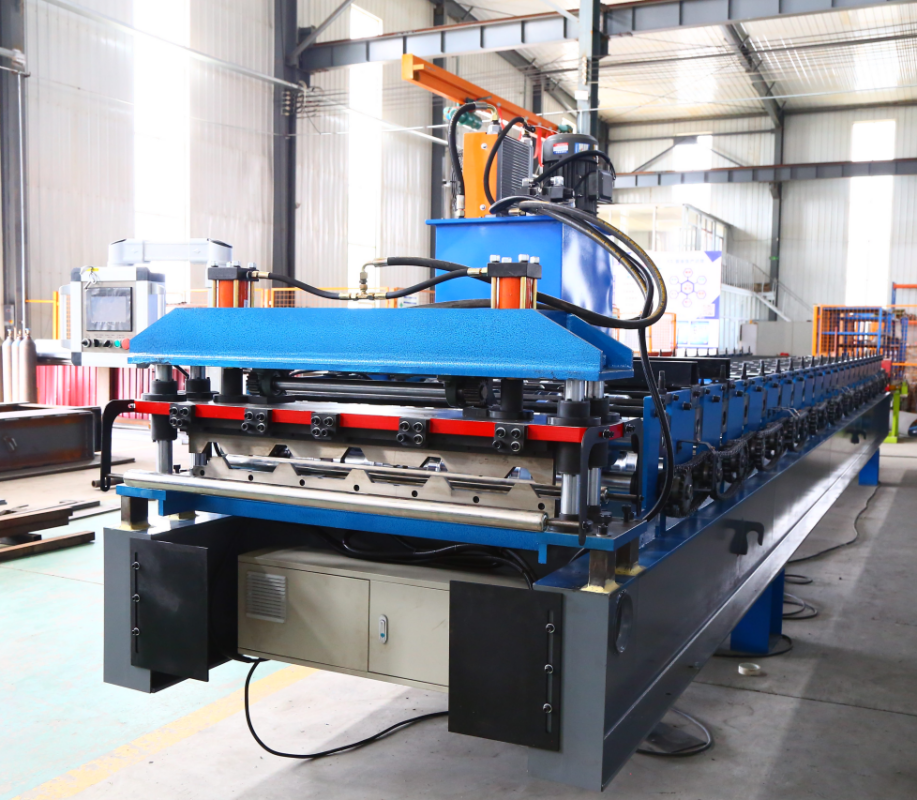 roofing panel roll forming machine