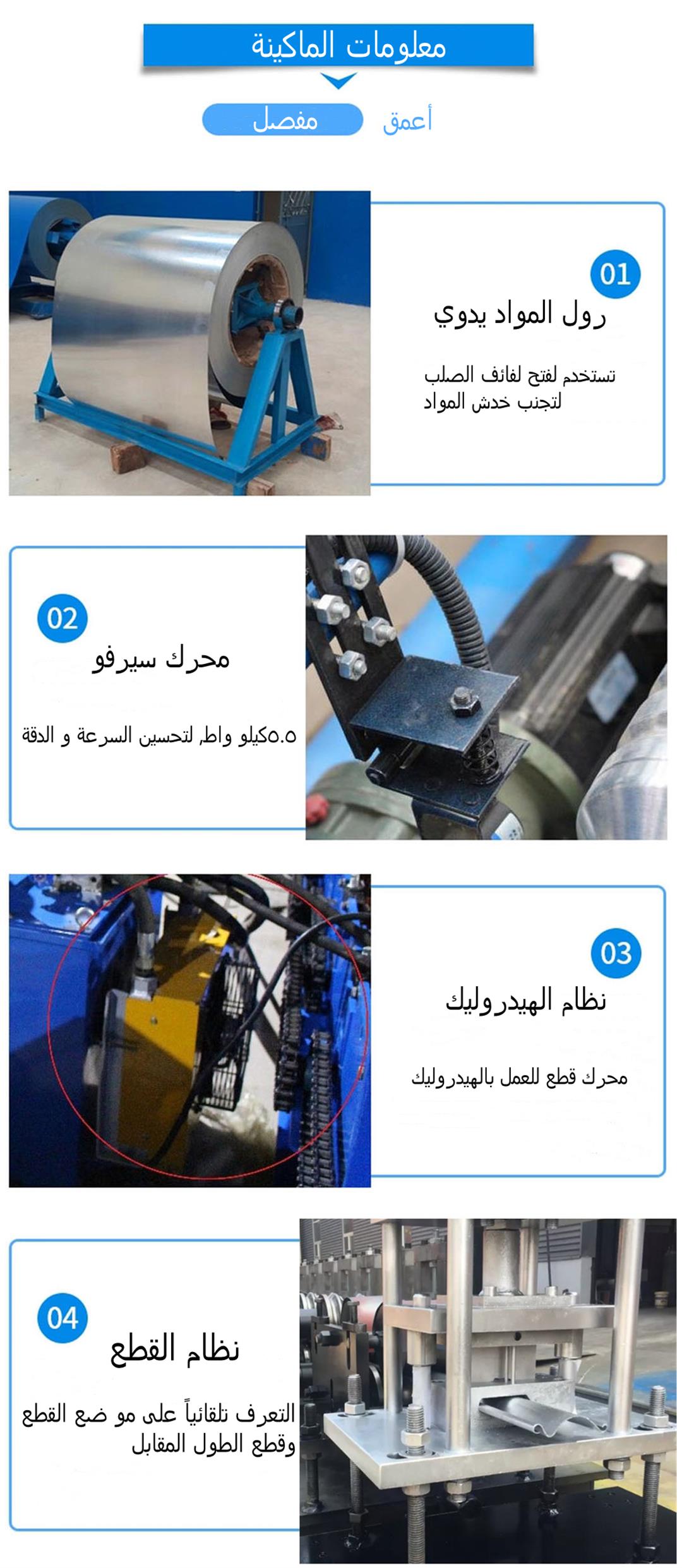 ماكينة تشكيل ابواب اتوماتيك